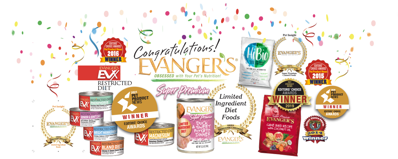 Evangers Dog Food Award Winning